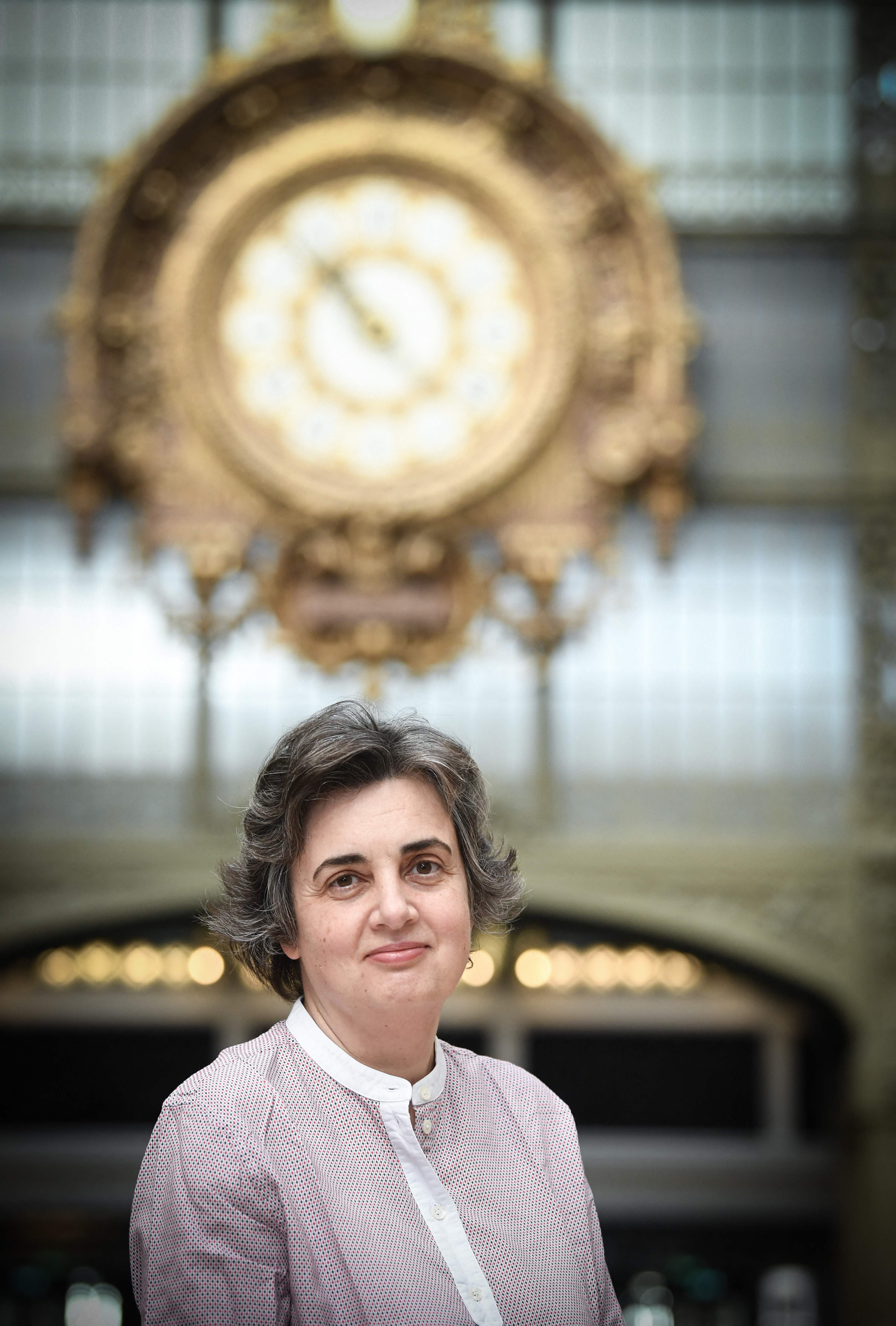 La nueva presidenta del Louvre, Laurence des Cars, en marzo de 2021 en el Museo de Orsay, institución que dirigía desde 2017.