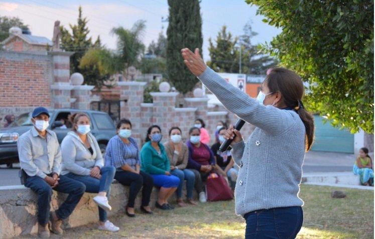 Lety Servín va por impulso al turismo y rescate de antiguas Haciendas, en Huimilpan