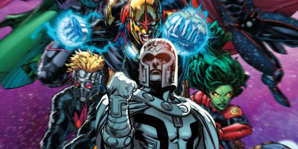 Los Guardianes de la Galaxia van a la guerra con Magneto