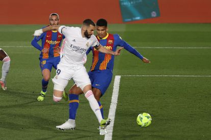Benzema anota de tacón al Barcelona en el clásico del Di Stéfano..