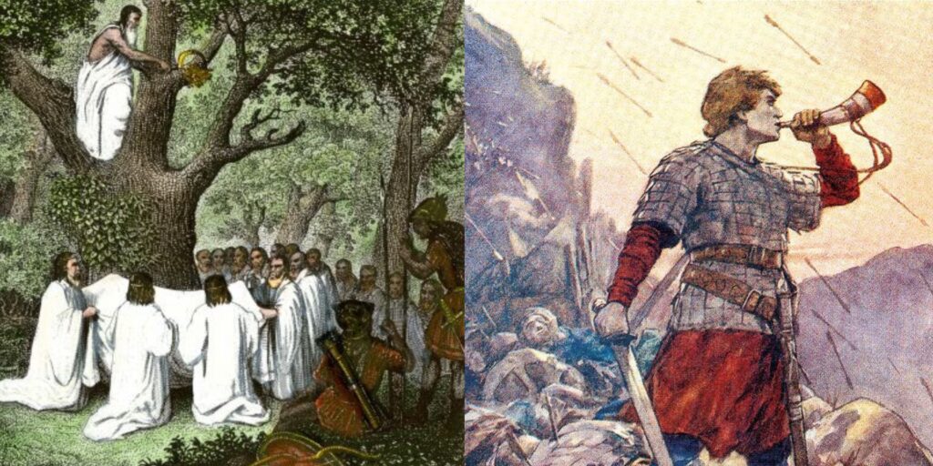 Los intrigantes orígenes históricos de D&D Paladins & Druids