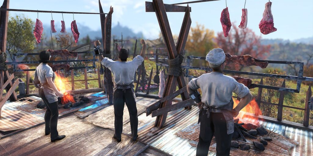 Los jugadores de Fallout 76 organizan el desafío de cocina Iron Chef en el juego