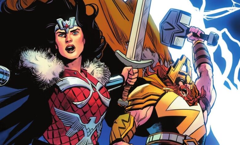 Los poderes de Wonder Woman se restauraron con la ayuda de Thor de DC