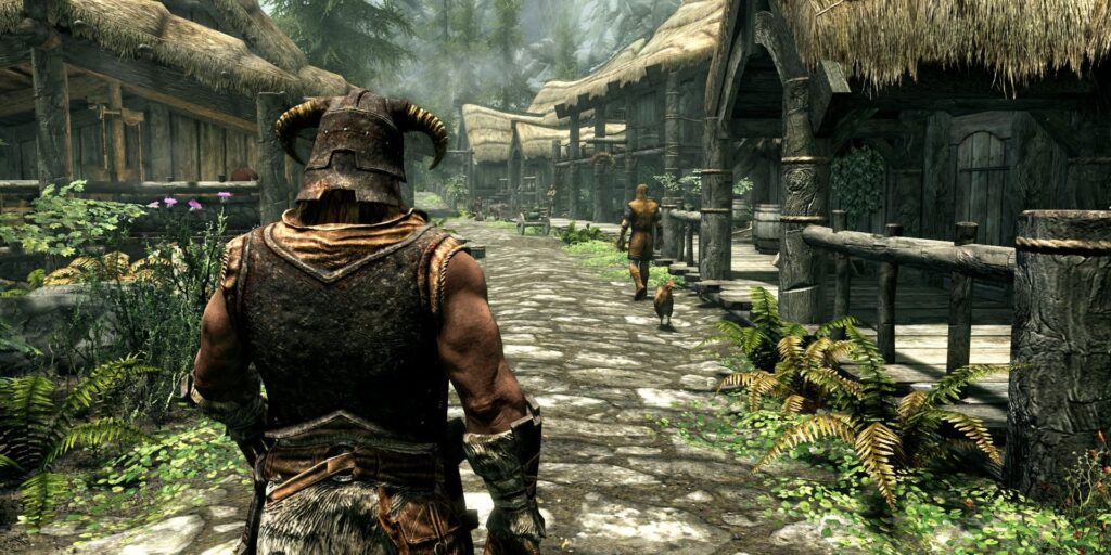 Los problemas de inteligencia artificial del comerciante de Skyrim se destacan en un video hilarante