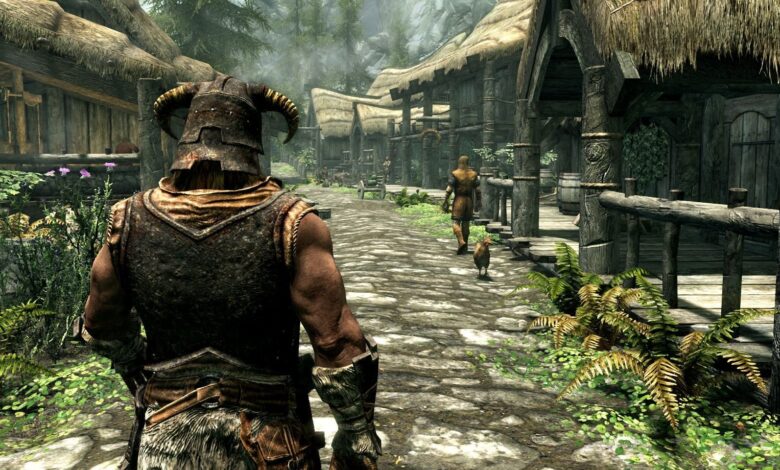 Los problemas de inteligencia artificial del comerciante de Skyrim se destacan en un video hilarante