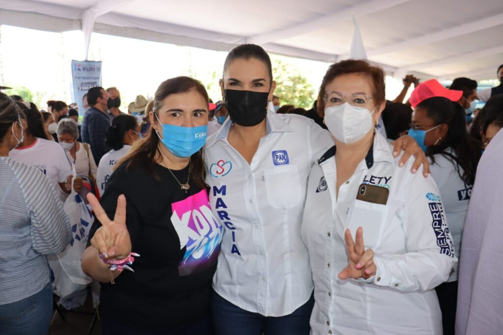 Marcia Solórzano recorre Ezequiel Montes en compañía de Ernesto Ruffo Artel y Mauricio Kuri