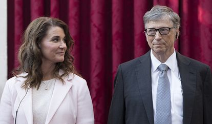 Bill y Melinda Gates.