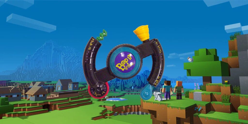 Minecraft se puede jugar en un Bop-It, muestra un jugador emprendedor