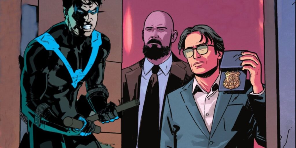 Nightwing tiene una razón por la que no trabaja con policías |