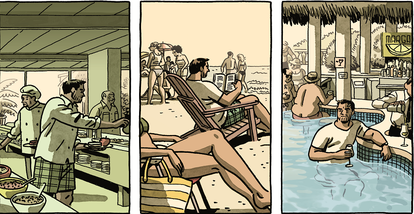 Viñetas de 'Cerrado por vacaciones', de Paco Roca.