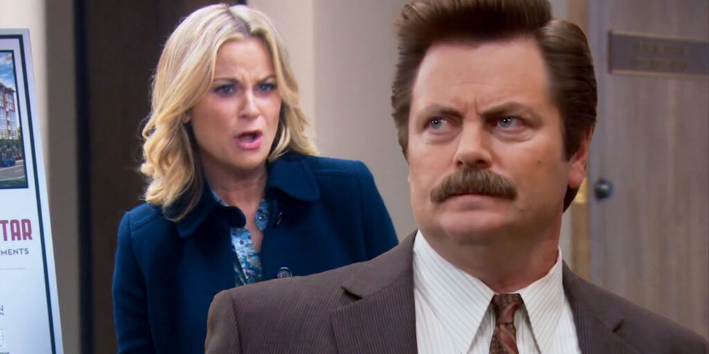 Parks & Rec: Cómo el argumento de la séptima temporada de Ron y Leslie rompió la línea de tiempo