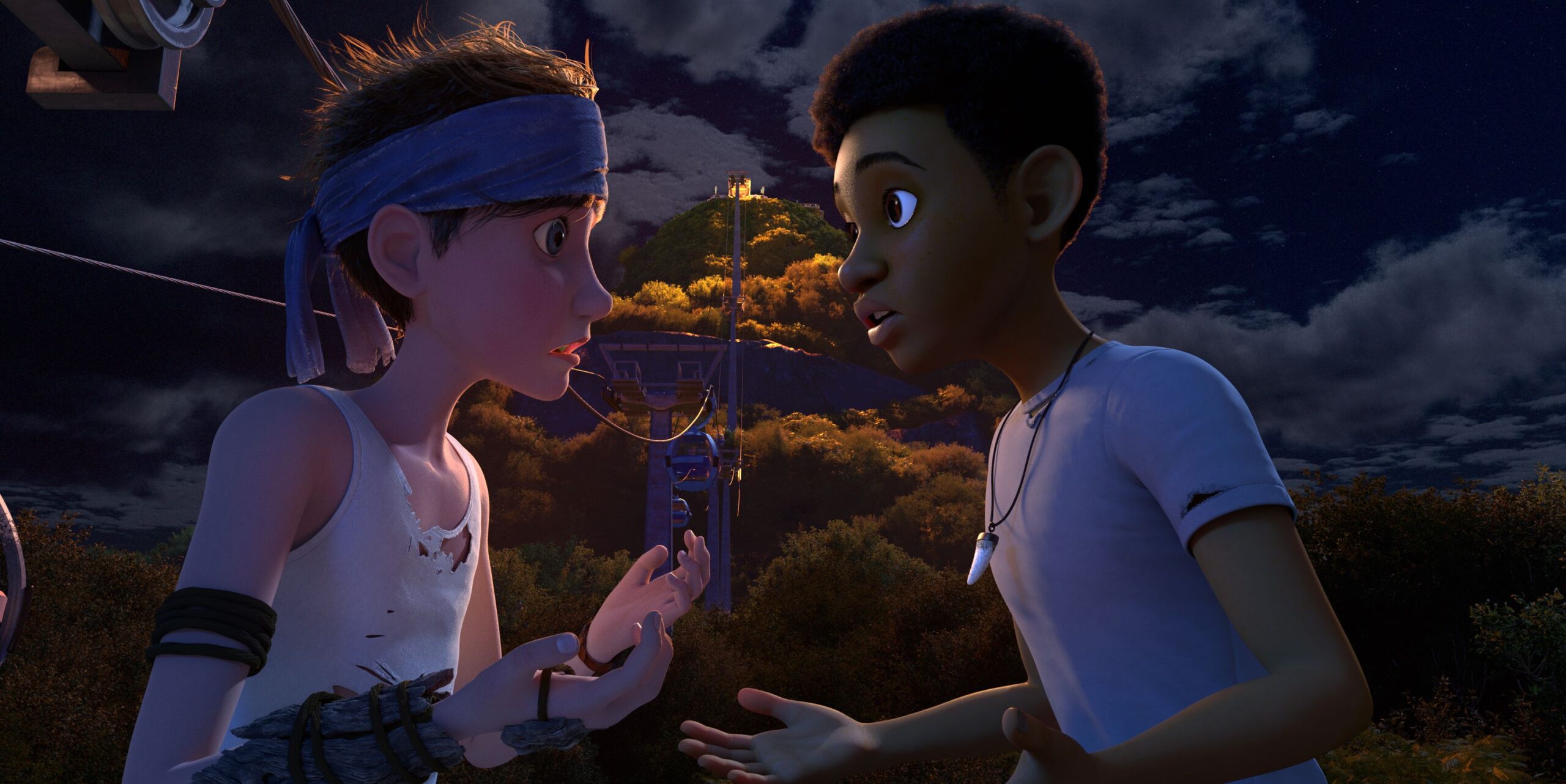 Paul-Mikél Williams y Sean Giambrone Entrevista: Jurassic World: Camp Cretaceous