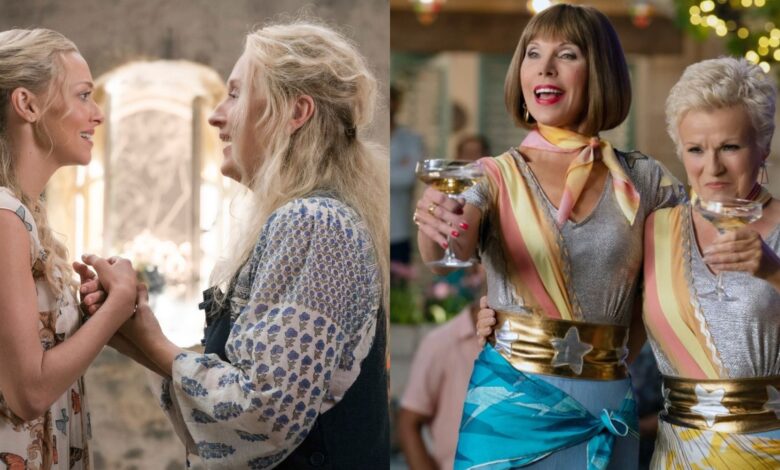Personajes de Mamma Mia clasificados en sus casas de Hogwarts