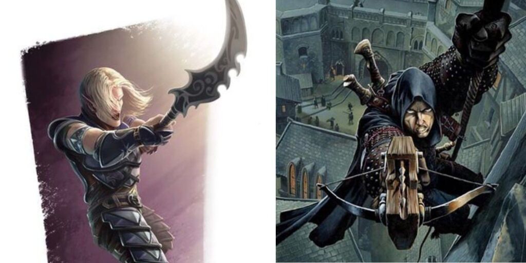 Por qué las ballestas de mano y las armas de asta son las mejores armas en D&D