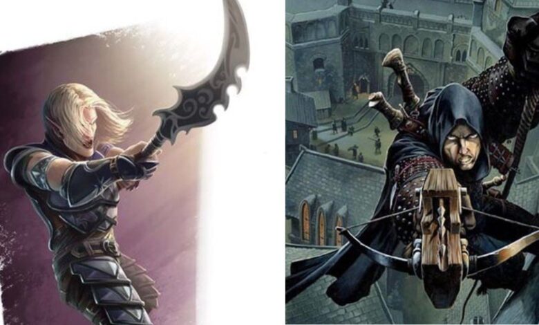 Por qué las ballestas de mano y las armas de asta son las mejores armas en D&D