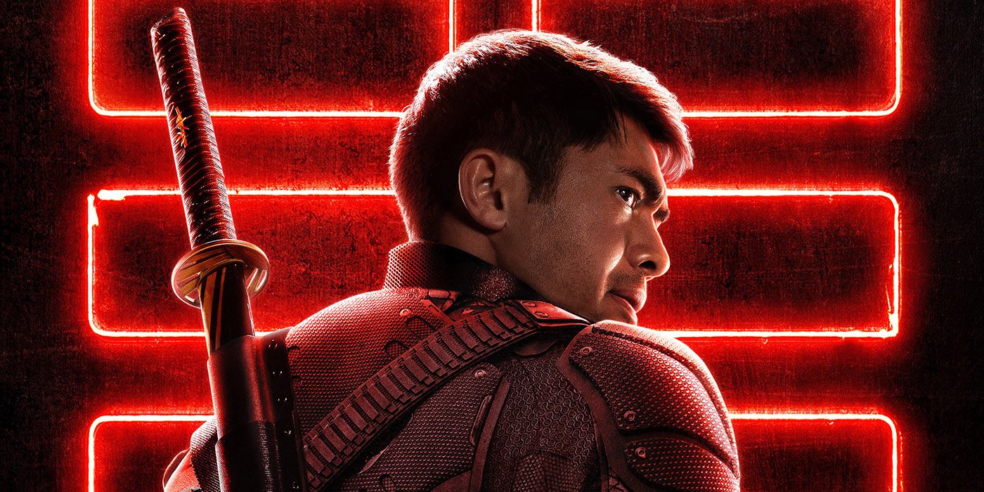 Póster de la película Snake Eyes muestra a Henry Golding con el disfraz de GI Joe