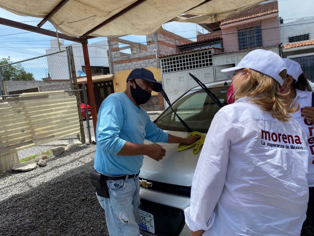 Rosy Sinecio ofrece mejorar economía y transparentar recursos públicos