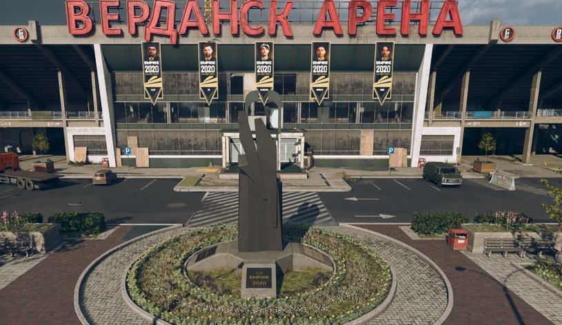 Estatua de Warzone Estatua de Warzone