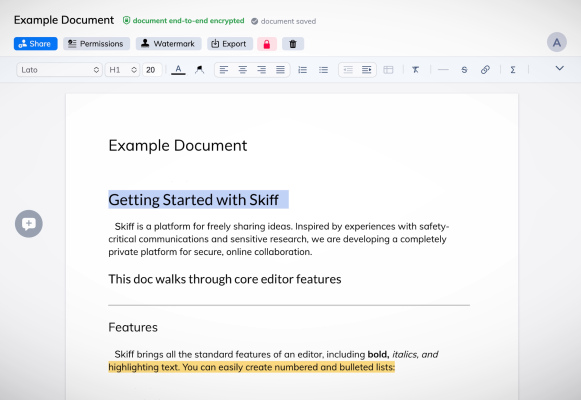 Skiff, una alternativa encriptada de extremo a extremo a Google Docs, recauda una semilla de $ 3.7M