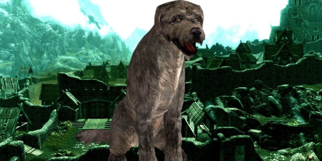 Skyrim: Barbas, el perro compañero, es realmente una rata |