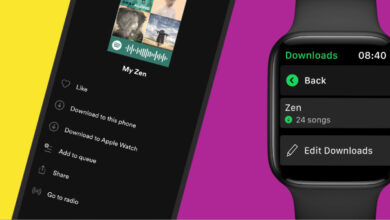 Spotify trae la escucha sin conexión al Apple Watch, por fin