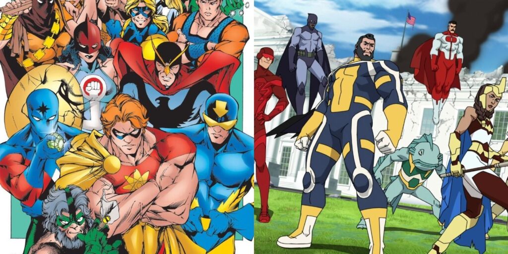 Squadron Supreme y otros 9 obvios homenajes en cómics