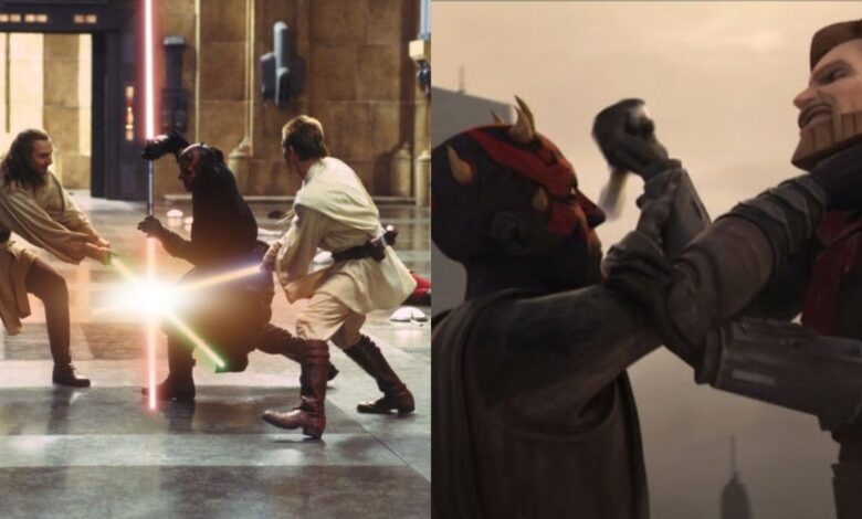 Star Wars: 10 mejores escenas de la rivalidad de Obi-Wan Kenobi y Maul