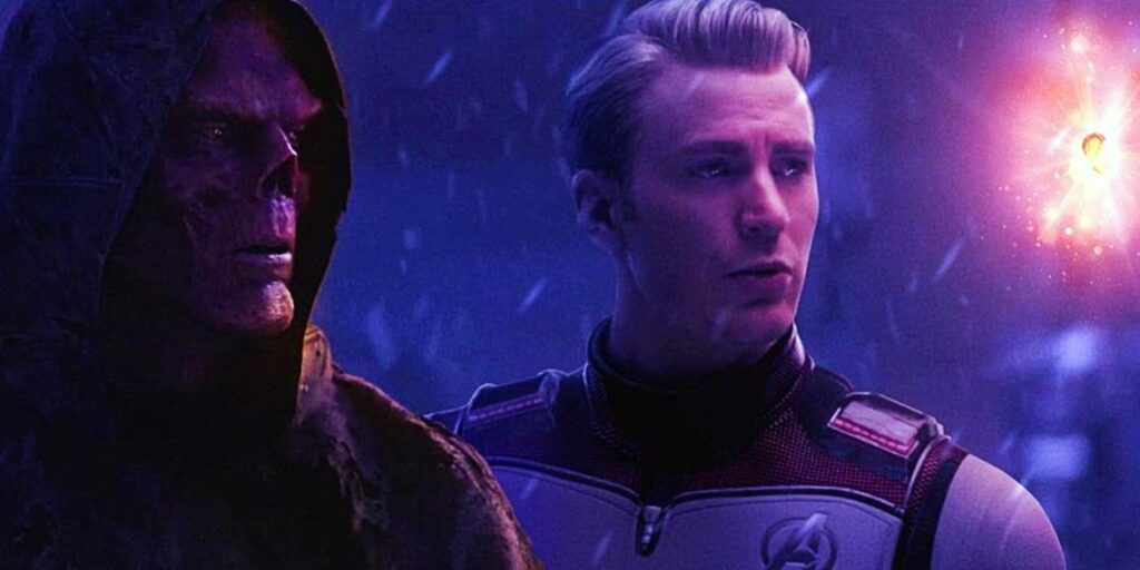 Steve Rogers devuelve las 6 piedras infinitas en el fan art posterior al final del juego