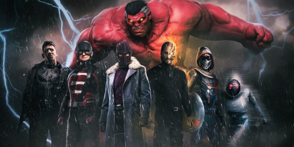 Thunderbolts MCU Cast Imagined In Dark & Moody Fan Art