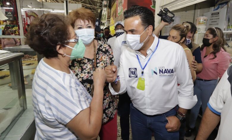 Trabajará Luis Nava por mejora continua en mercados municipales