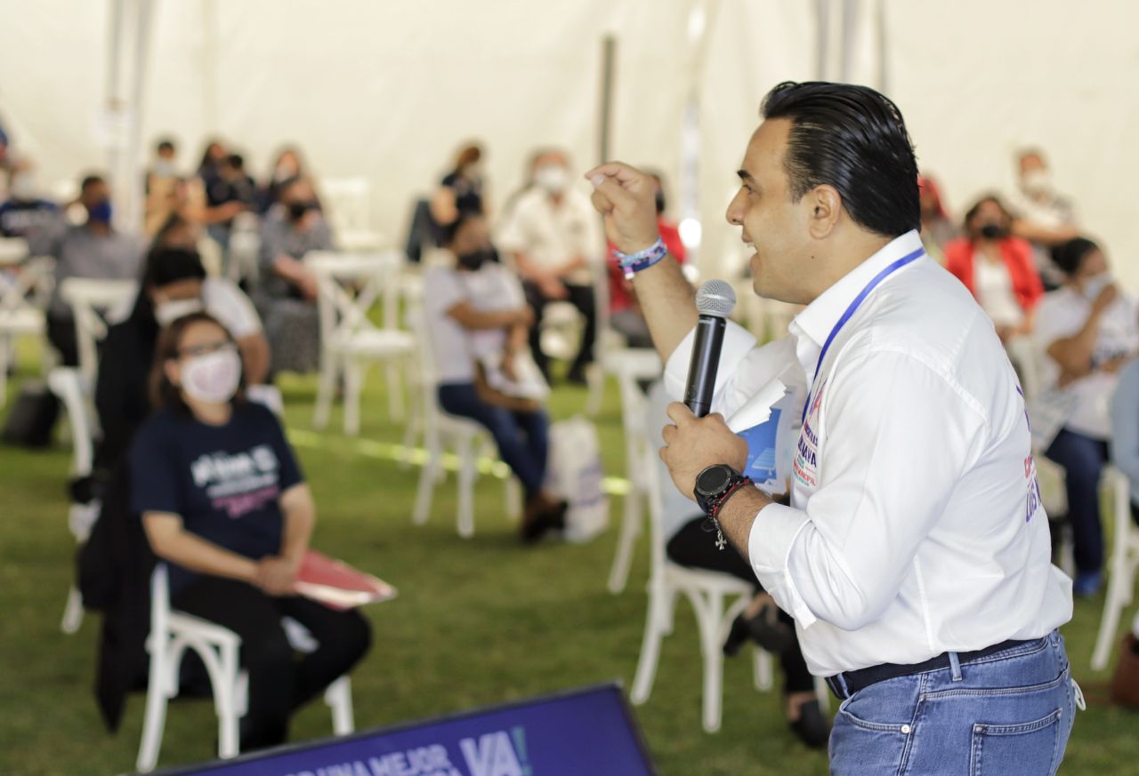 Trabajaré para que cada niña y niño tenga una infancia feliz en Querétaro: Luis Nava