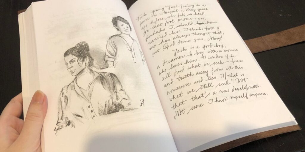 Un fan de Red Dead Redemption 2 hace el diario de Arthur Morgan en la vida real