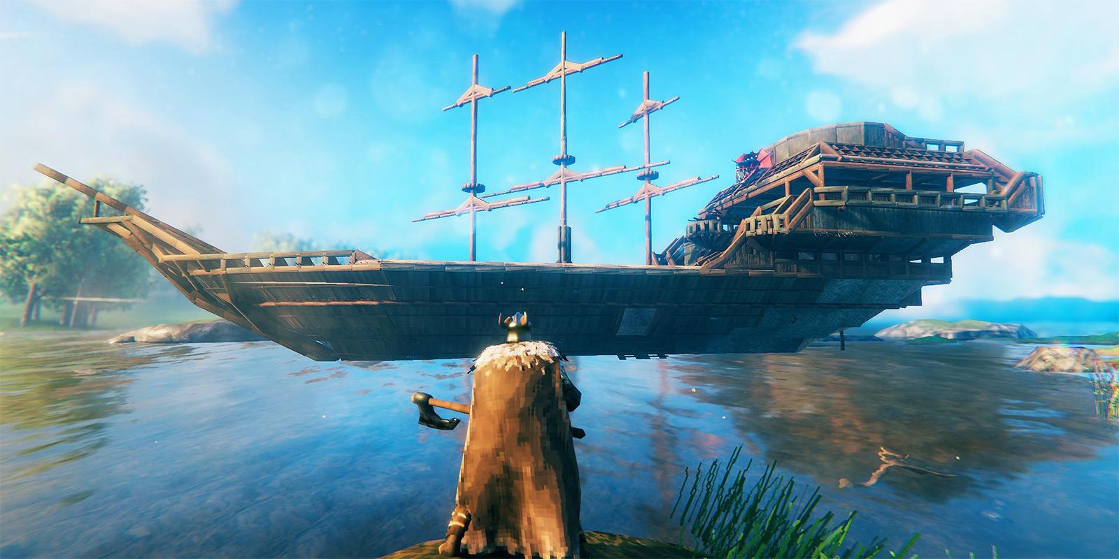 Valheim Mod le permite construir barcos en cualquier forma y tamaño que desee