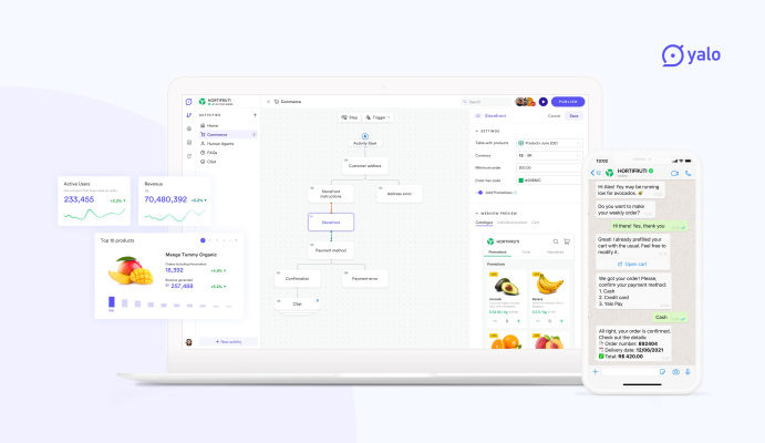 Yalo recauda 50 millones de dólares para crear servicios de 'comercio electrónico' para aplicaciones de chat como WhatsApp