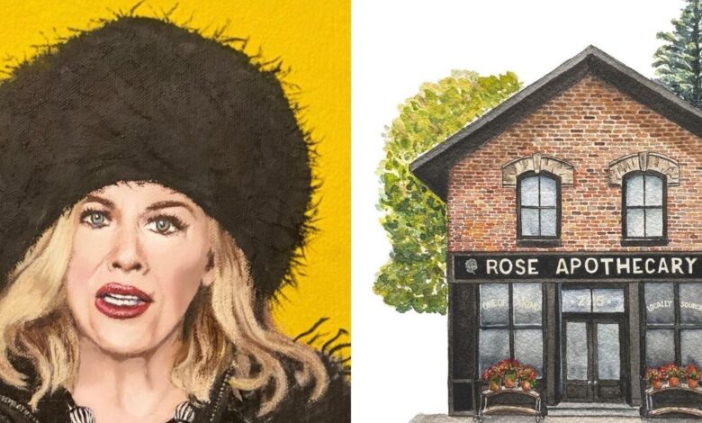 ¡Ew, David!: 10 increíbles piezas de arte de los fanáticos de Schitt's Creek
