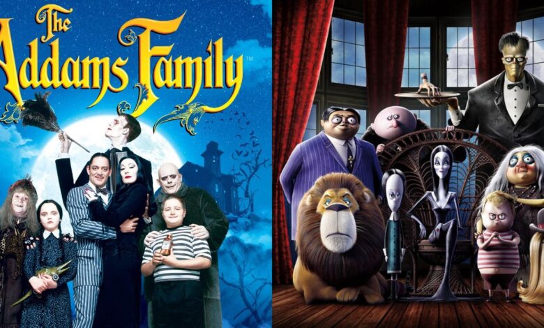 ¿Cuántas películas de la familia Addams hay? (Y cómo se clasifican en IMDb)