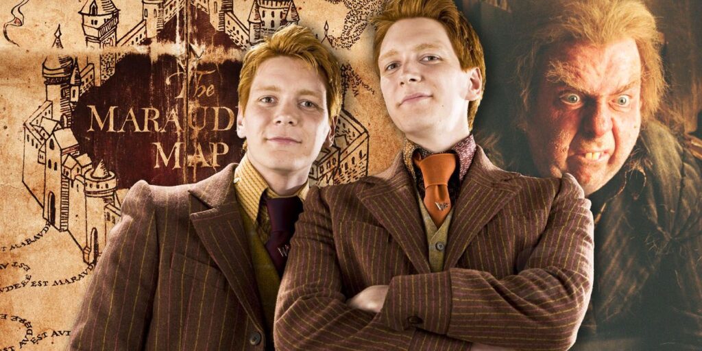 ¿Por qué Fred y George no notaron a Pettigrew en el mapa del merodeador?