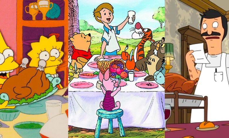 14 mejores episodios de Acción de Gracias en televisión animada, clasificados