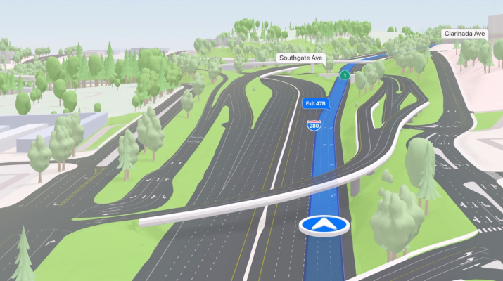 La actualización de Apple Maps trae mapas más detallados, funciones de tránsito, vista AR y más