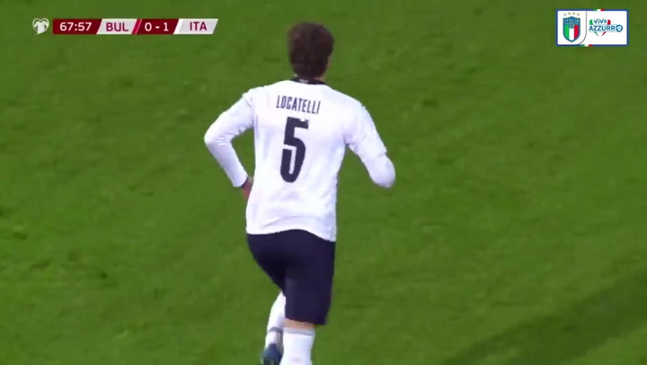 Locatelli marcó ante Bulgaria en su debut con la selección de Italia