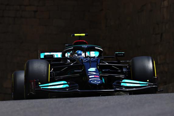 Valtteri Bottas, en el GP de Azerbaiyán F1 2021