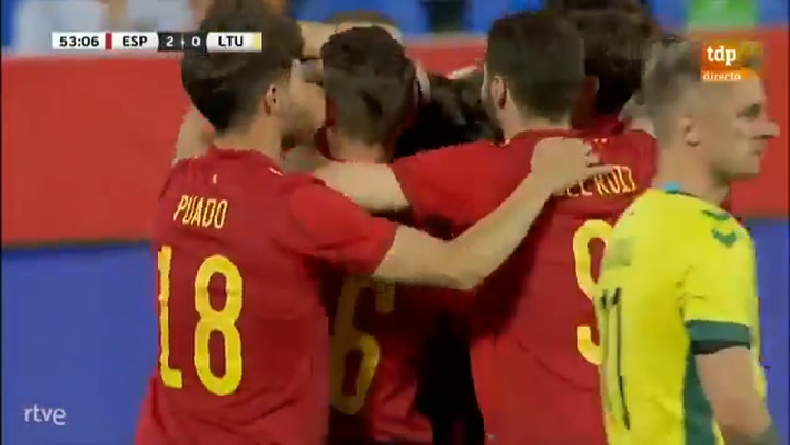 Miranda hace el tercero de la selección ante Lituania Miranda hace el tercero de la selección ante Lituania