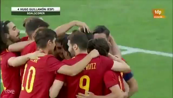 Hugo Guillamón adelanta a España ante Lituania Hugo Guillamón adelanta a España ante Lituania