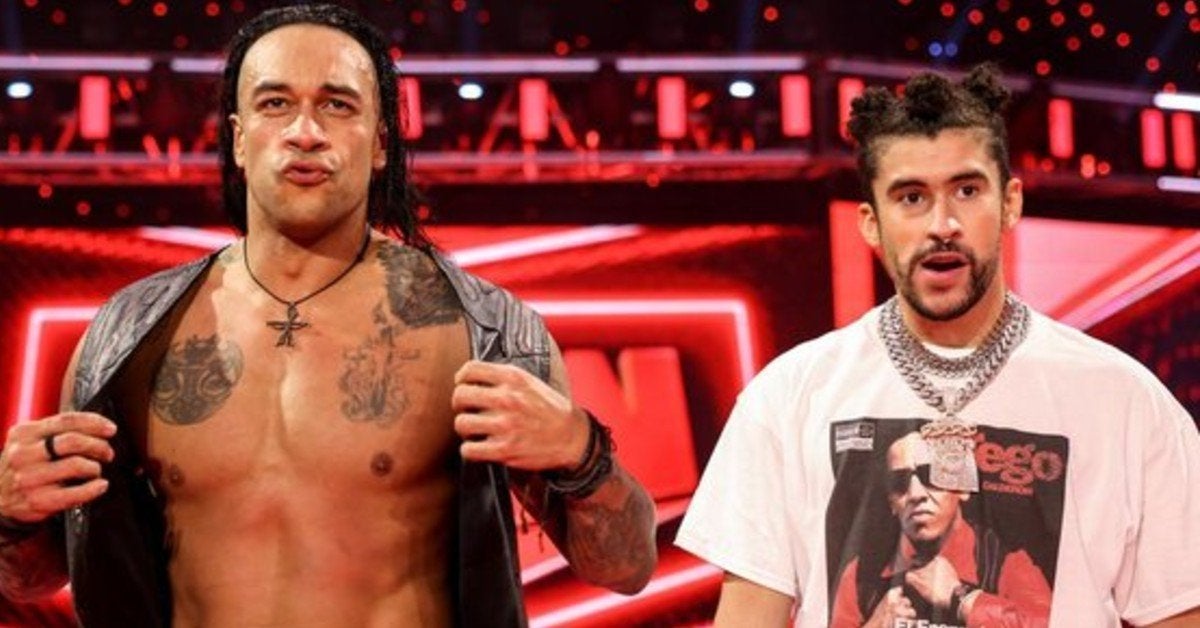 WWE-Damian-Priest-Bad-Bunny WWE-Damian-Priest-Bad-Bunny