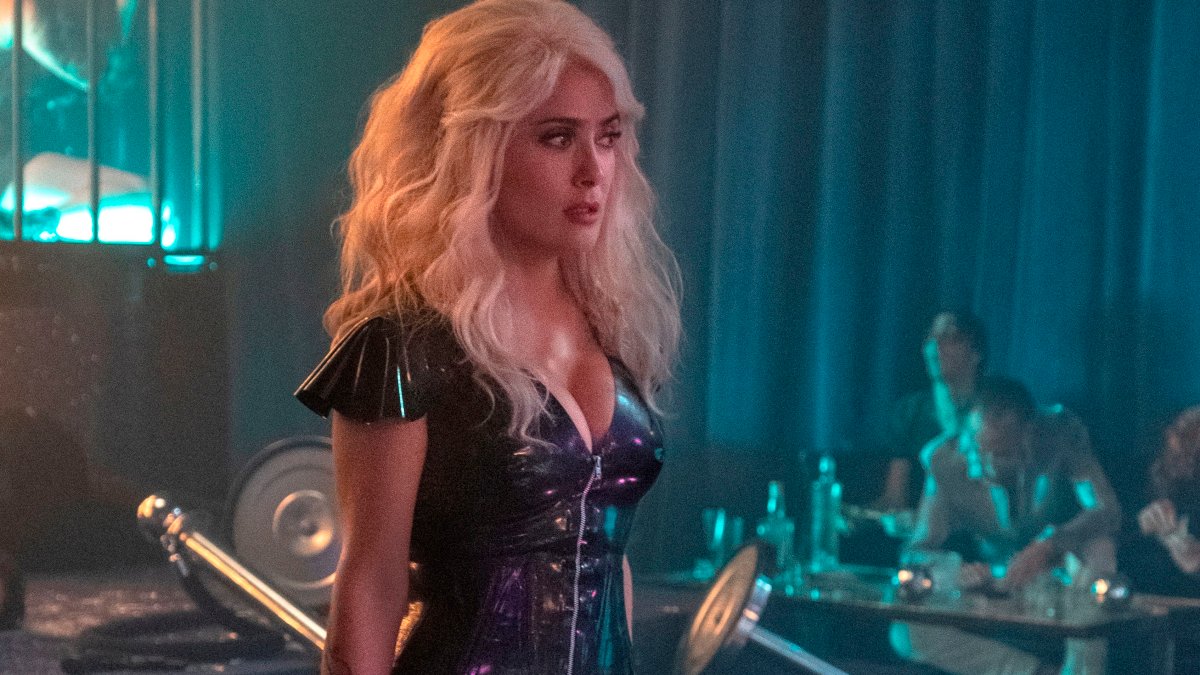 Salma Hayek se mete en las locuras de Ryan Reynolds y Samuel L. Jackson en “Hitman’s Wife’s Bodyguard”