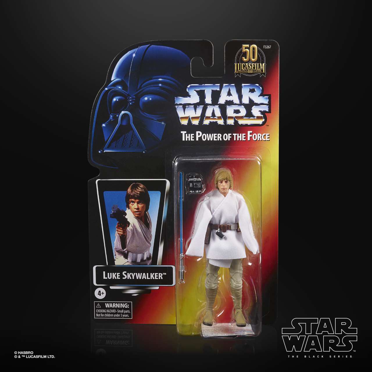 STAR WARS THE BLACK SERIES LUCASFILM 50TH ANNIVERSARY 6 PULGADAS LUKE SKYWALKER Figura - en paquete (1) STAR WARS THE BLACK SERIES LUCASFILM 50TH ANNIVERSARY 6 PULGADAS LUKE SKYWALKER Figura - en paquete (1)