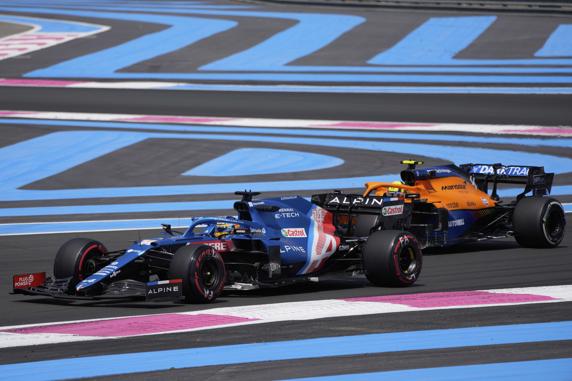 Alonso, en Paul Ricard, en el GP de Francia de F1 2021