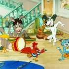 "Siempre me gustaba incorporar la parte musical. Esta serie venía como anillo al dedo para incluirlo en el argumento". 'Los Trotamúsicos' (1989) fue el otro gran éxito de la carrera de Cruz Delgado. Nacido como el largometraje 'Los 4 Músicos de Bremen' —el primero en llevarse el Goya a Mejor Película Animada, en 1990—, se transformó en serie pero con un nuevo nombre. "Los de 'merchandising' nos recomendaron que cambiáramos el nombre para que nadie lo copiara. El nombre de la novela de los hermanos Grimm estaba libre de derechos y cualquiera podría utilizarlo", recuerda Cruz Delgado Sánchez, que trabajó con su padre en esta animación. Pero mientras que en Quijote tendrían que cortar cosas de la ingente novela, este era un caso muy distinto. El cuento de los Grimm solo tenía seis páginas, por lo que el equipo de guion de Gustavo Alcalde tuvo que inventarse prácticamente el resto del argumento alrededor de las aventuras de los cuatro animales.