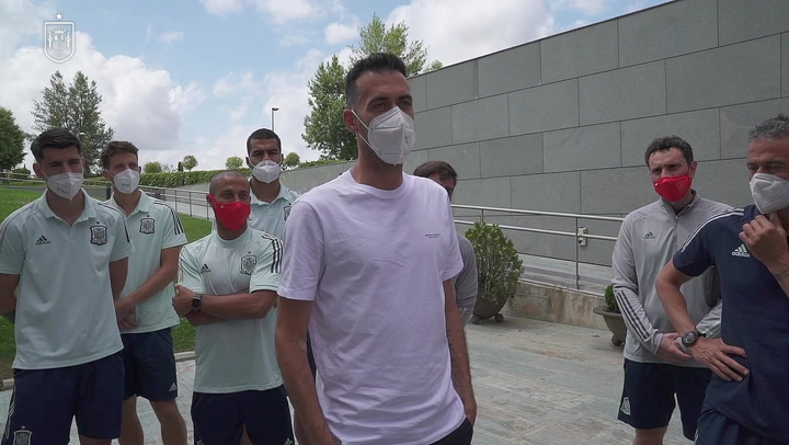 Sergio Busquets regresa a la concentración de la selección española Sergio Busquets regresa a la concentración de la selección española