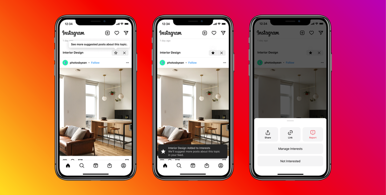La prueba más reciente de Instagram combina ‘Publicaciones sugeridas’ en el feed para que sigas desplazándote